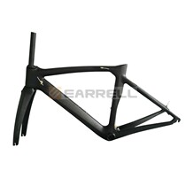 Dless standard full carbon fiber road bicycle frame T1000 broken wind frame BB386 bicycle