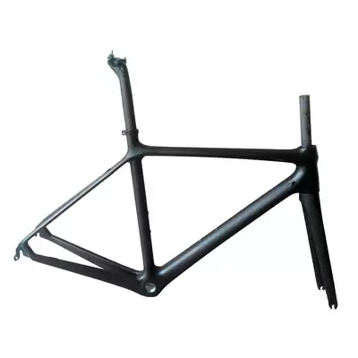 Full carbon fiber road frame climbing frame bicycle frame quick removal T800 material can be customized painting
