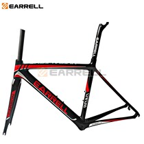 2019 New EARRELL all carbon fiber ultra light road bike frame climbing frame custom painting