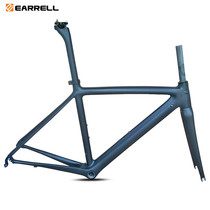 Stock EARRELL all carbon fiber road bike frame T800 climbing frame with seat tube front fork