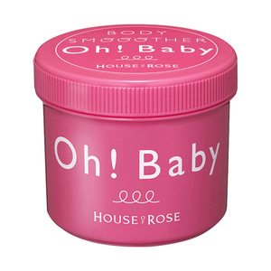 日本oh baby身体磨砂膏570g全身去角质去死皮无香cosme明星同款