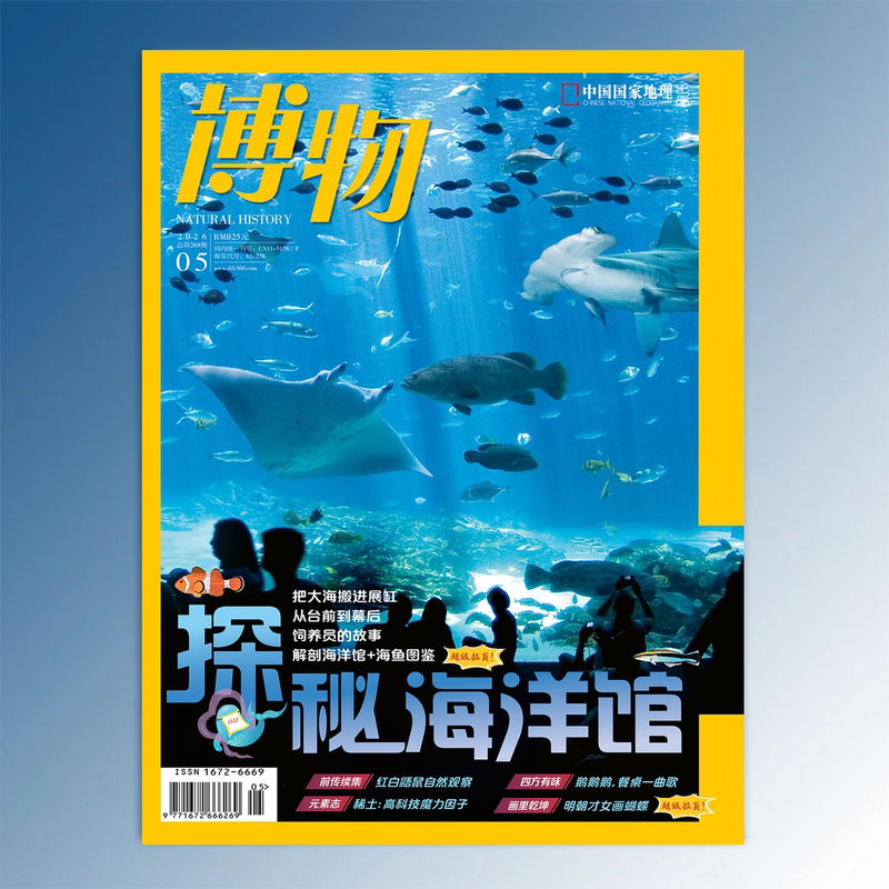 【Horses/Arctic/Peach Blossoms/Gliders/Exploring the Aquarium】Natural History Magazine 2026 January-December: Four Seasons of Flavor and Interest in Natural History and Plants Around Us