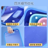 Портативная сумка для хранения, вместительная и большая папка для школьников, прозрачная тара для папок, для средней школы