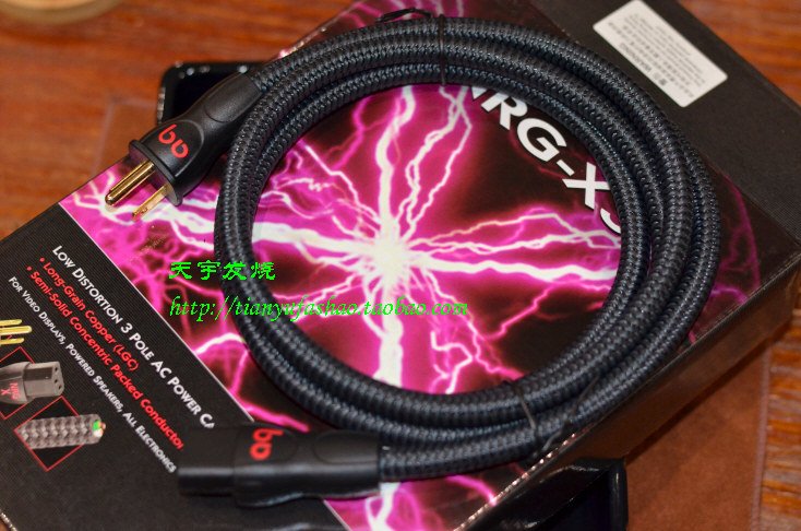 American AQ Audioquest NRG-X3 American plug power cord 1 8 m