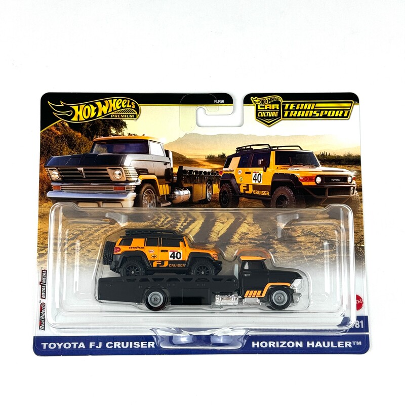 Hot Wheels Flf56 Transport Fleet Toyota Toyota Fj Cruiser / Horizon Hauler Hot Wheels Flf56 Transport Fleet Toyota Toyota Fj Cruiser / Horizon Hauler