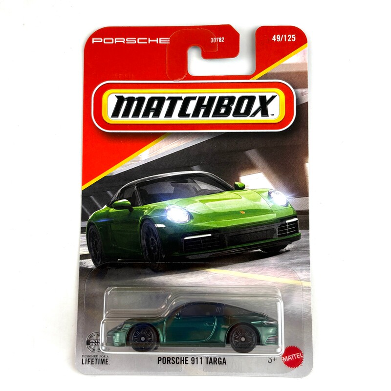 Matchbox 30782 City Heroes Alloy Car Children's Toy - Porsche Porsche 911 Targa