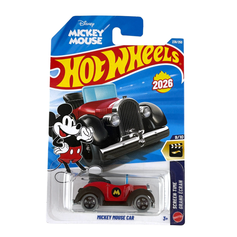 Hot Wheels C4982 Hot Little Sports Car Alloy Children's Toy - Mickey Classic Car Mickey Mouse Car Hot Wheels C4982 Hot Little Sports Car Alloy Children's Toy - Mickey Classic Car Mickey Mouse Car