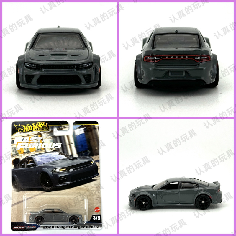 Hot Wheels Hnw46 Fast and Furious Dodge Hellcat 2020 Dodge Charger Hellcat