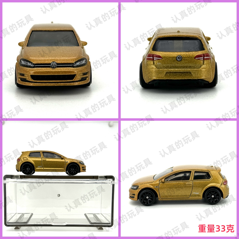 Hot Wheels Jby79 European Luxury Car Series Loose Car - Volkswagen Golf Volkswagen Golf Mk7
