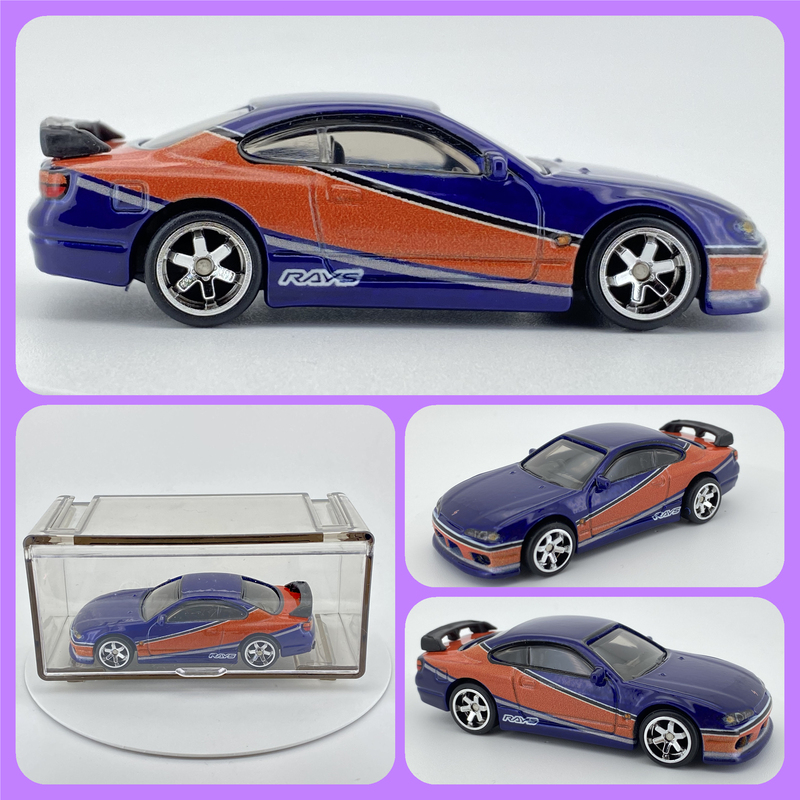 Hot Wheels Hfx59 Fast and Furious Gift Box Car Culture Metal Base Rubber Tires Nissan Silvia S15