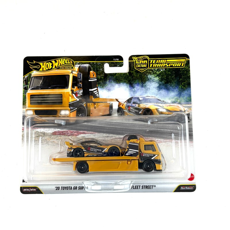 Hot Wheels Flf56 Transport Fleet Toyota Supra 20 Toyota Gr Supra / Fleet Street