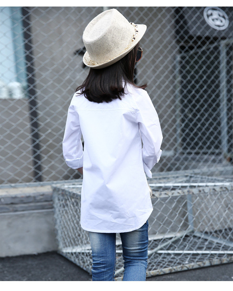 Chemise fille à manche longue - Ref 2086111 Image 18