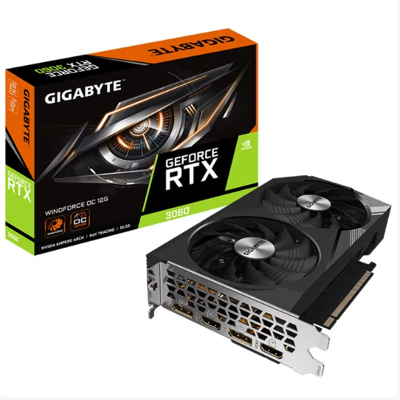 Gigabyte Wind Magic 3060 WindForce OC 12G э-спорт игровая N3060GAMING Magic Eagle 8G видеокарта