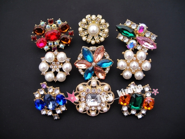Broche en Alliage argent plaqué or - Ref 1175507 Image 21