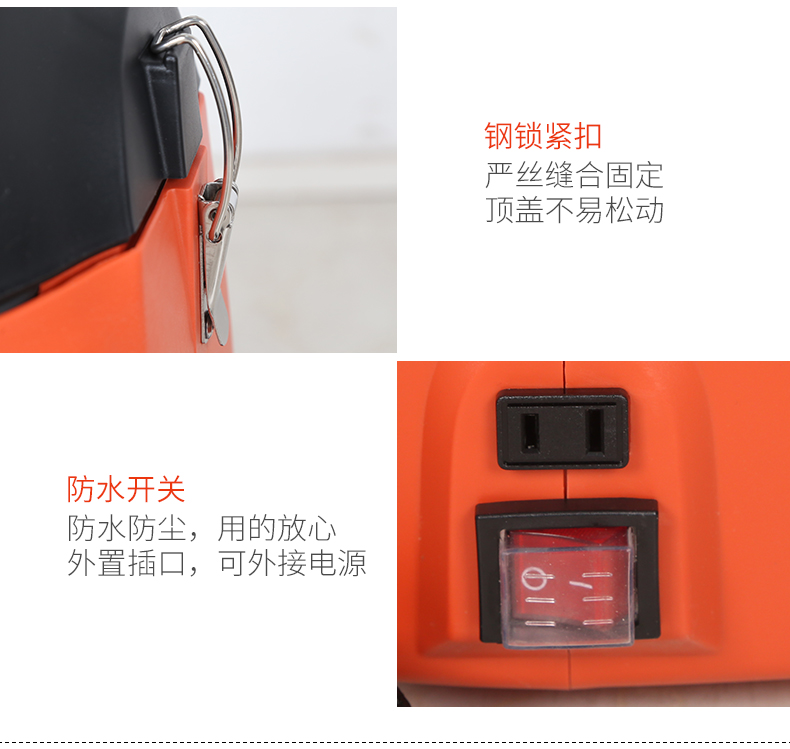 Máy hút bụi lưng Chaobao BXC2A 1000W đeo vai cõng trên cao cầu thang máy khoan cầm tay 3L - Máy hút bụi robot hút bụi frico