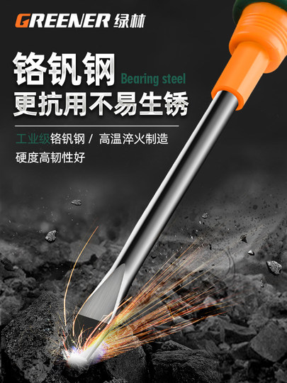 绿林十字螺丝刀小三角改锥工业级强磁罗丝刀一字梅花工具套装起子