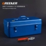 Greenwood Iron Toolbox Hộ gia đình Tin lớn Phần cứng Hộp lưu trữ Đa chức năng Vừa nhỏ Hộp công cụ di động - Dụng cụ cầm tay cờ lê 13