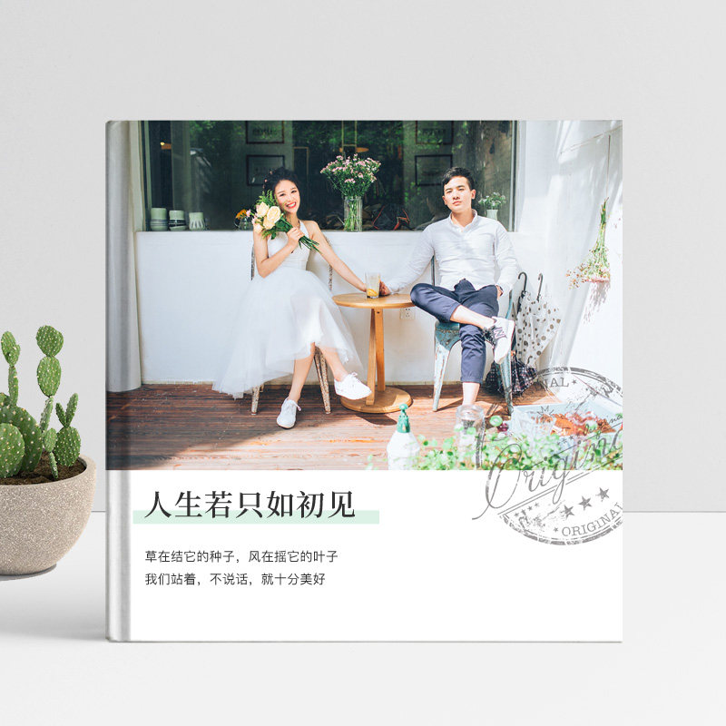 Photo book custom memorial couples hand gift album Diy Making wedding collection photo into book