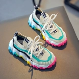 Детские летние дышащие туфли, спортивная обувь, подходит для подростков