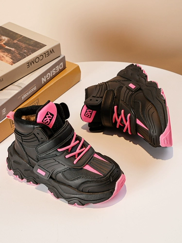 Детские сапоги, утепленные нескользящие удерживающие тепло туфли для мальчиков, коллекция 2022