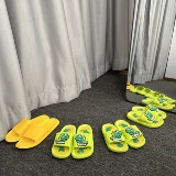 Детские тапочки для мальчиков, нескользящие пляжные слайдеры, семейный стиль