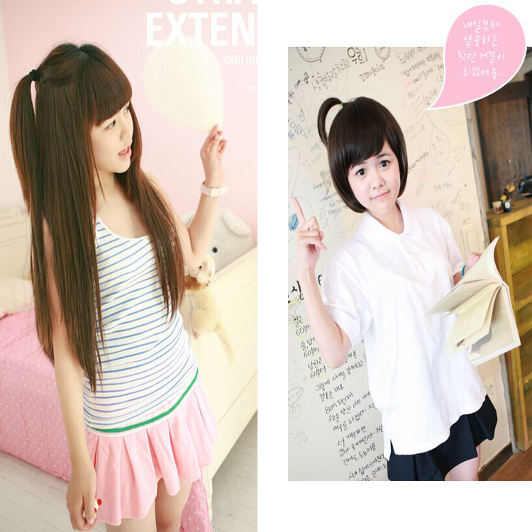 Perruque Long cheveux raides - Ref 2608219 Image 4