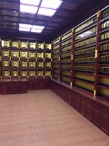 Red Wood Buddha Niche Pinewood GBuddha Niche Red Flowers Pear Aluminum Alloy Buddha Niche one thousand Buddha Wall ten thousand Buddha niche one thousand Buddha niche shelf