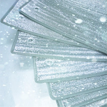 Window glass sunroom insulation film shading cooling sun protection removable suction cup aluminum foil film thickening