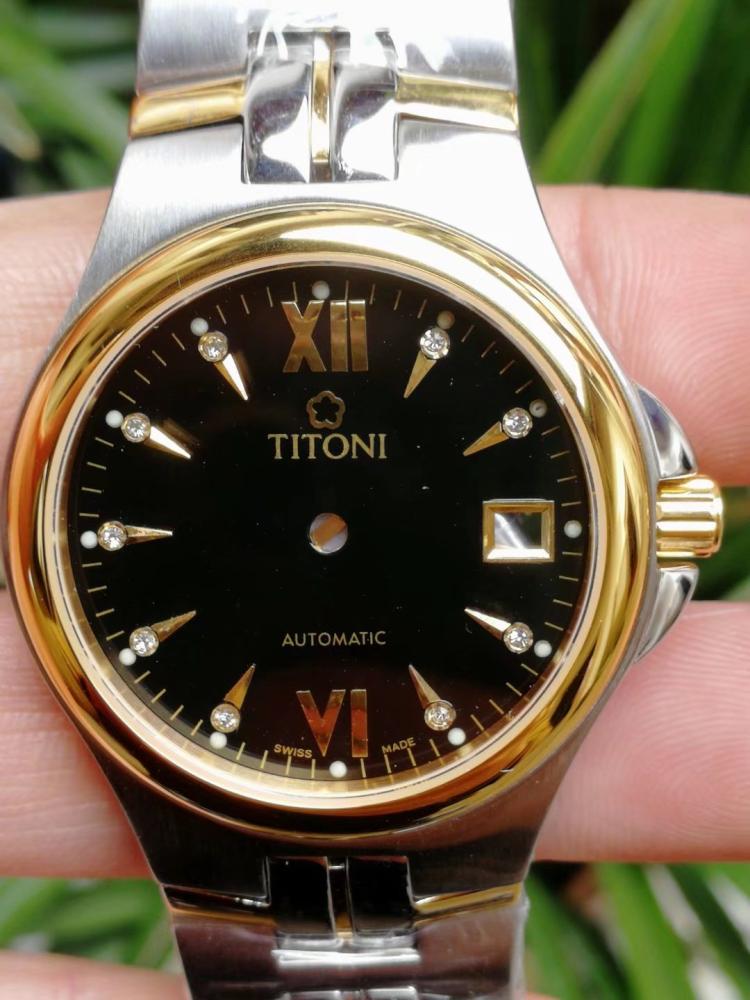 Watch Accessories Plum 83950 Meter Shell Fit 2824-2 2824-1 ST2130 MOVEMENT WATCH SHELL BLACK PAN