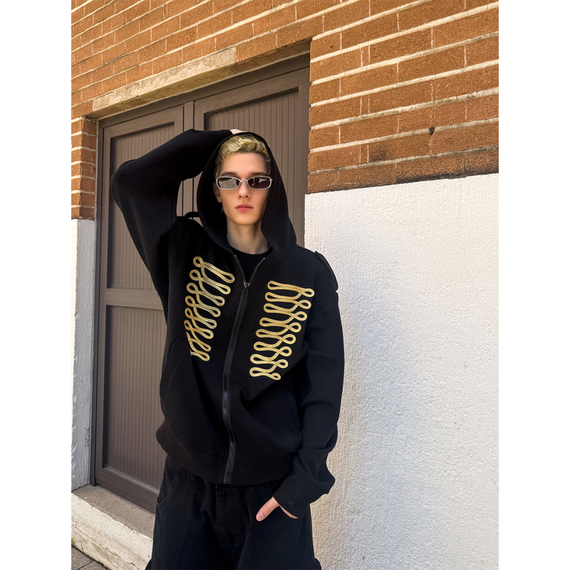 Dbw Doublewin Original Napoleon Corduroy Hooded Sweatshirt Jacket Versatile Loose Fit Hoodie Top Dbw Doublewin Original Napoleon Corduroy Hooded Sweatshirt Jacket Versatile Loose Fit Hoodie Top