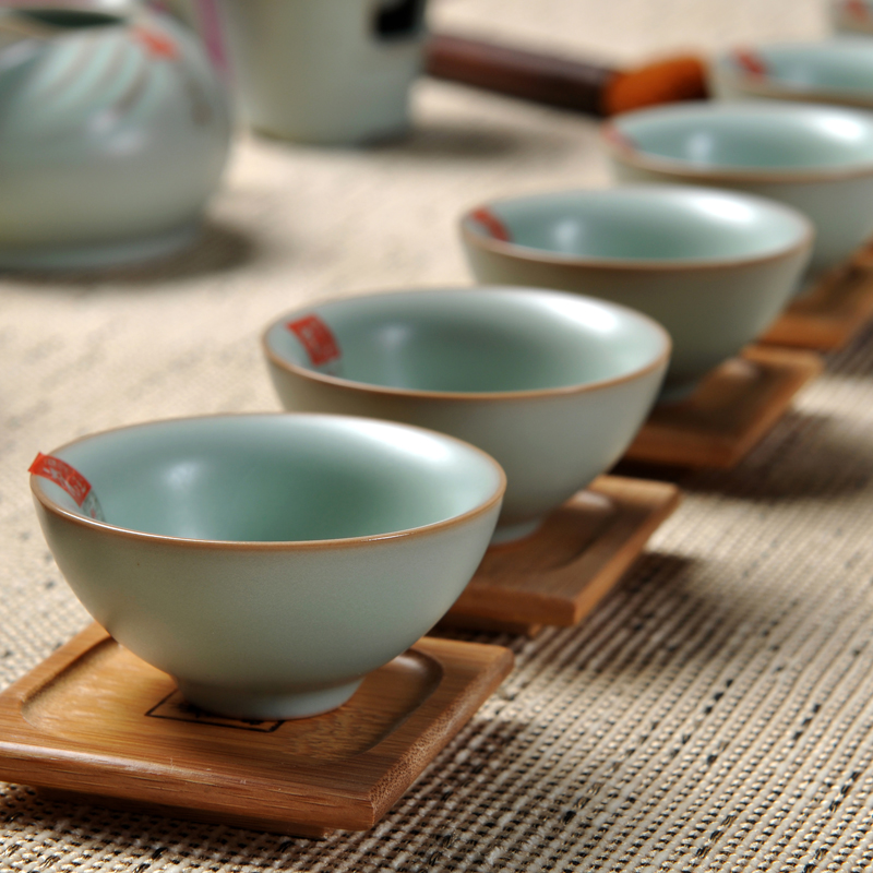 Hui make ceramics kung fu tea sets your up tea set on the porcelain tea water