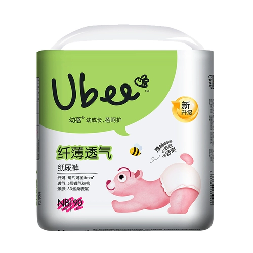 Youbei Thin ganapers Ultra -Breathable моча, не -wet New Baby NB/S/M/L/XL код