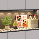 Fat Tiger's entrance entrance ornaments high-end soft decoration living room TV shoe cabinet decoration storage box house moves new home gift