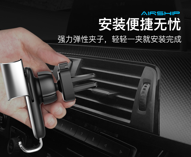 Kim loại điện thoại di động Chủ Universal Car sáng tạo cá tính trọng lực chuyển hướng xe khung chụp Huawei vivo kê OPPO Apple điện thoại xe giữ người giữ xe máy điện thoại xe hơi - Phụ kiện điện thoại trong ô tô sac pin nhanh