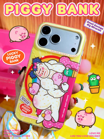 Girls PIGO MagSafe Cute iPhone Case