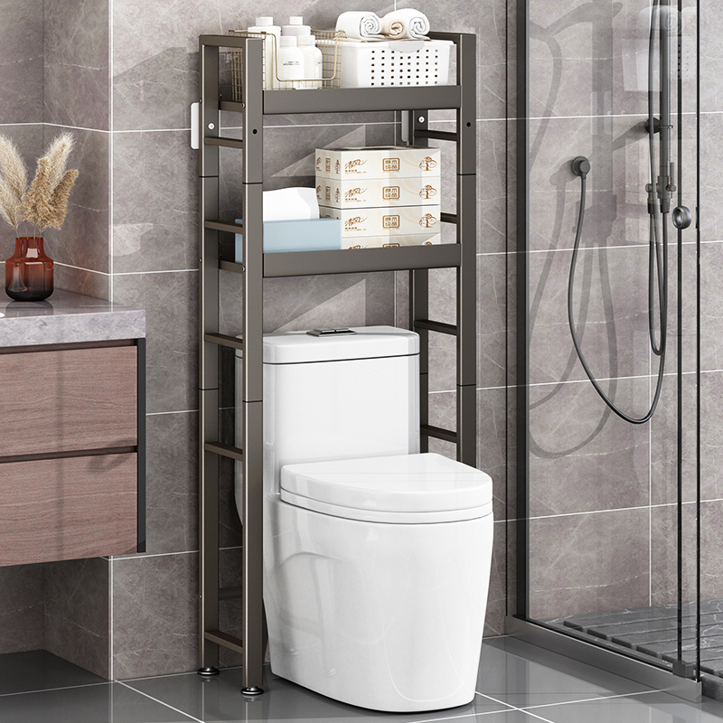 Bathroom Smart Toilet Overhead Storage Rack, Multifunctional Floor-Standing Multi-Layer Toilet Gap Storage Shelf Bathroom Smart Toilet Overhead Storage Rack, Multifunctional Floor-Standing Multi-Layer Toilet Gap Storage Shelf