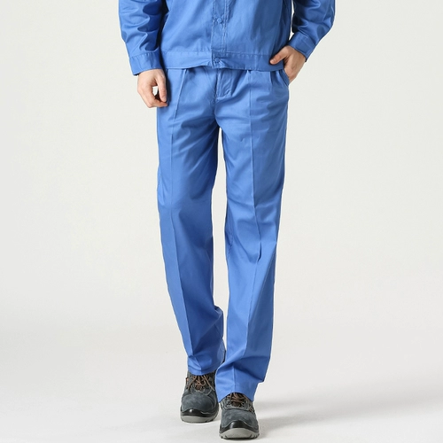 Летние тонкие хлопковые дышащие износостойкие штаны для работы, впитывают пот и запах