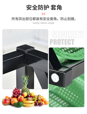 Витрина для фруктов 水果蔬菜货架展示架超市水果架子创意多层水果店商用生鲜果蔬架子