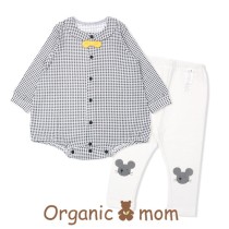 organic mom Korea 2020 spring and Autumn boys romper comfortable suit Childrens clothing 75-90