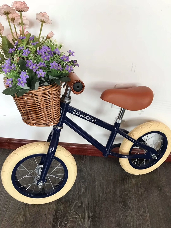 New BANWOOD Bắc Âu retro trẻ em 3-6 tuổi cân bằng xe Walker xe tay ga trên toàn quốc - Smart Scooter