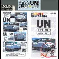 Echelon D356097 1 35 Belgium UN AIFV-B-C25s in Lebanon