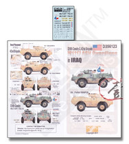 ① Echelon D356123 1 35 American M1117 armored vehicles di 124 cavalry lv di 42 tour