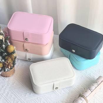 Portable travel jewelry box spot high-end multi-layer