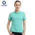 Áo sơ mi nữ mùa hè Lapel Slim Polo Áo thể thao giản dị Cổ điển màu ngắn tay áo ngắn - Áo polo thể thao áo polo nam trang Áo polo thể thao