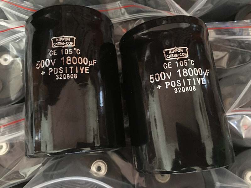 Hot sale black King Kong screw feet 500V18000UF 450V18000UF high voltage discharge inverter capacitor