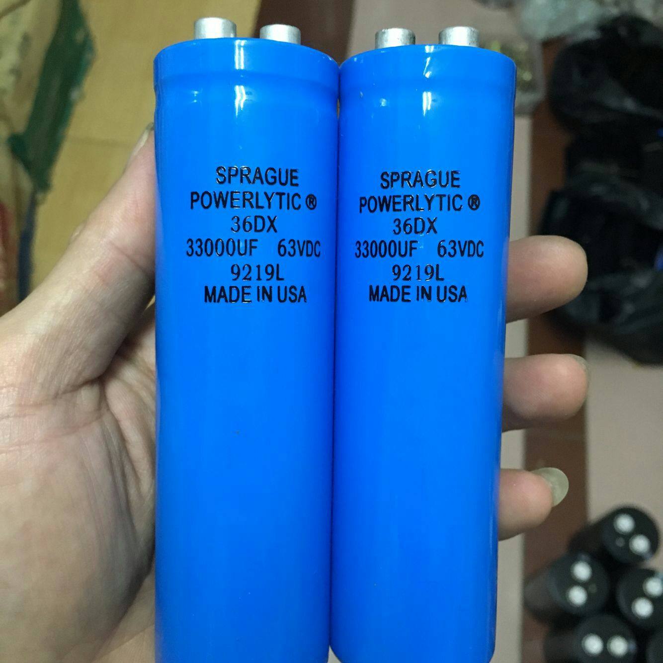 Rush diamond price American Sibi SPRAGUE 36DX series 63V33000UF fever filter electrolytic capacitor