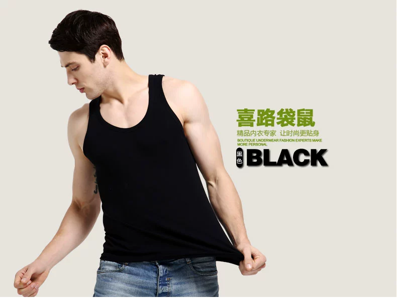 Áo vest nam cotton thể thao giản dị vest nam vest nam xuân hè phiên bản hàn quốc khoác vest nam