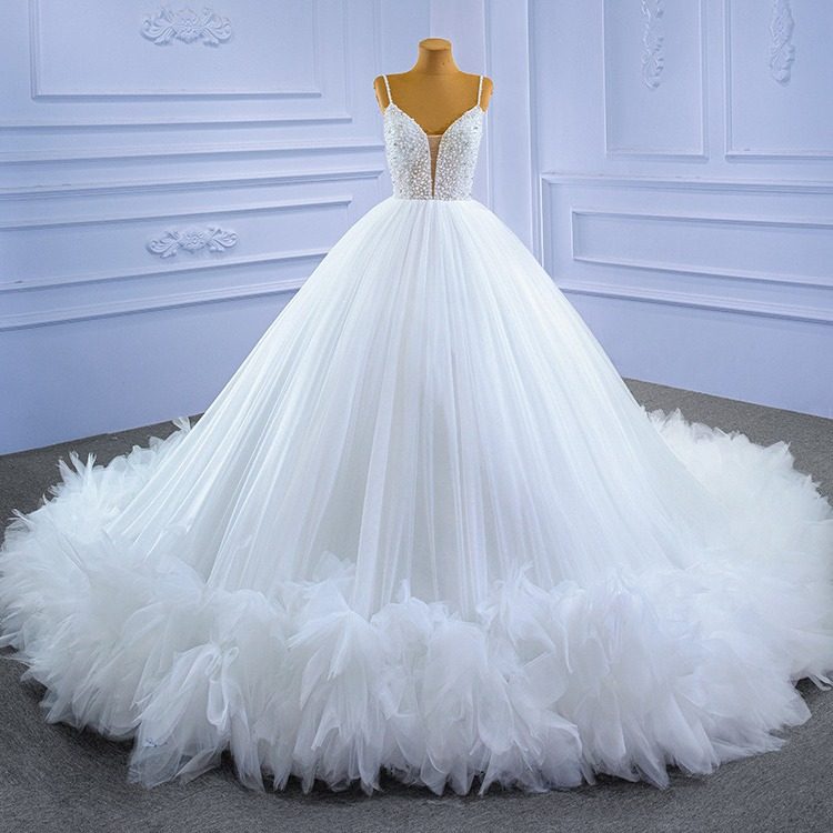 Свадебное платье Wedding master 2025 new bride wedding go out, марлевое сексуальное платье-пачка на бретелях solo, женское платье-пачка