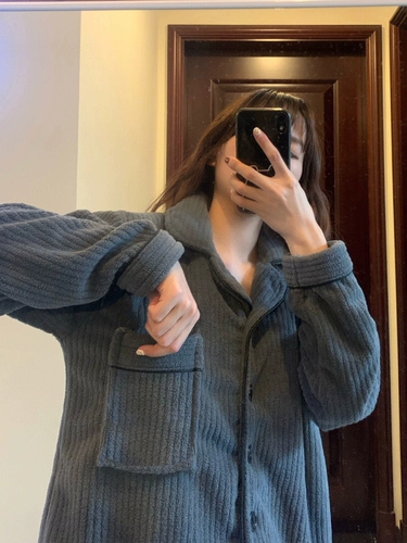 Цветная коралловая бархатная зимняя пижама, лонгслив, бархатный комплект, 2024 года, увеличенная толщина