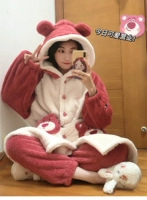 Банный халат, штаны, комплект